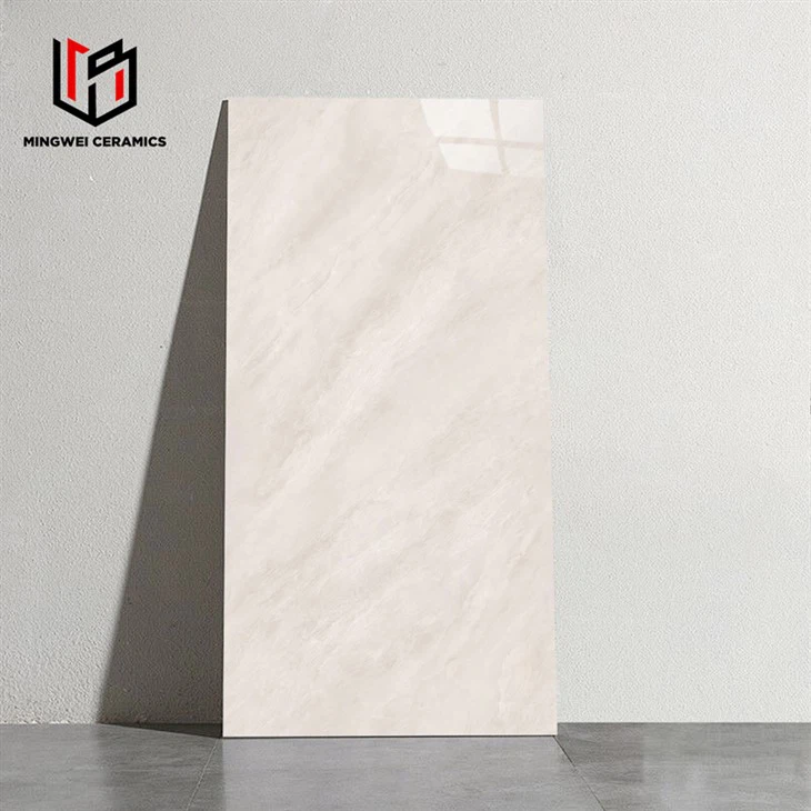 Glansig mjuk ljusfärgpolerade plattor