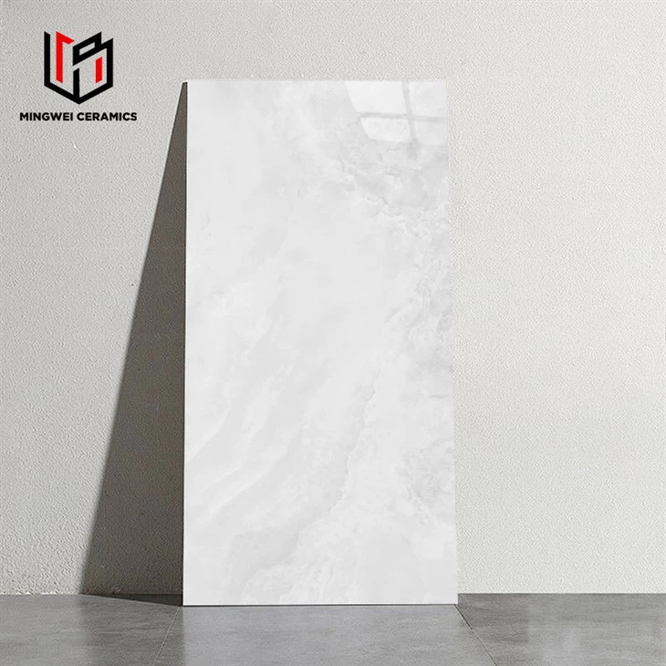 Grå mix porslin marmor stenplattor 600x1200mm